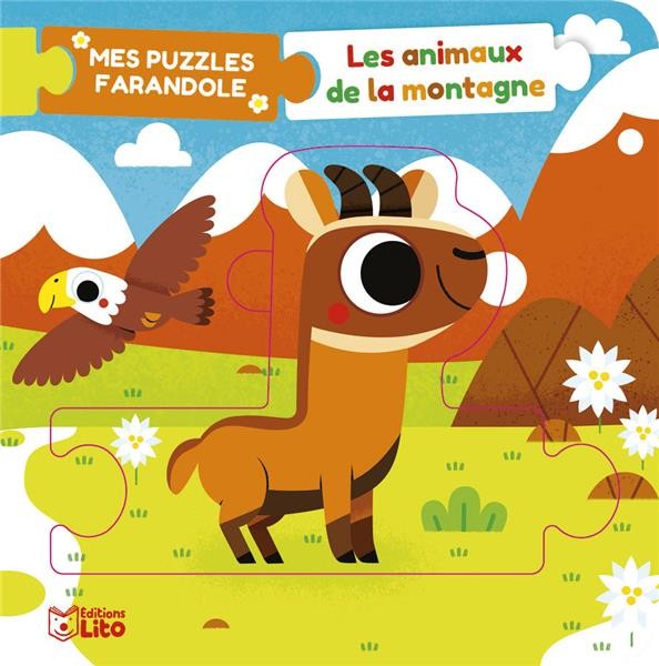 Puzzle 36 pièces - Les dinosaures - Editions Lito