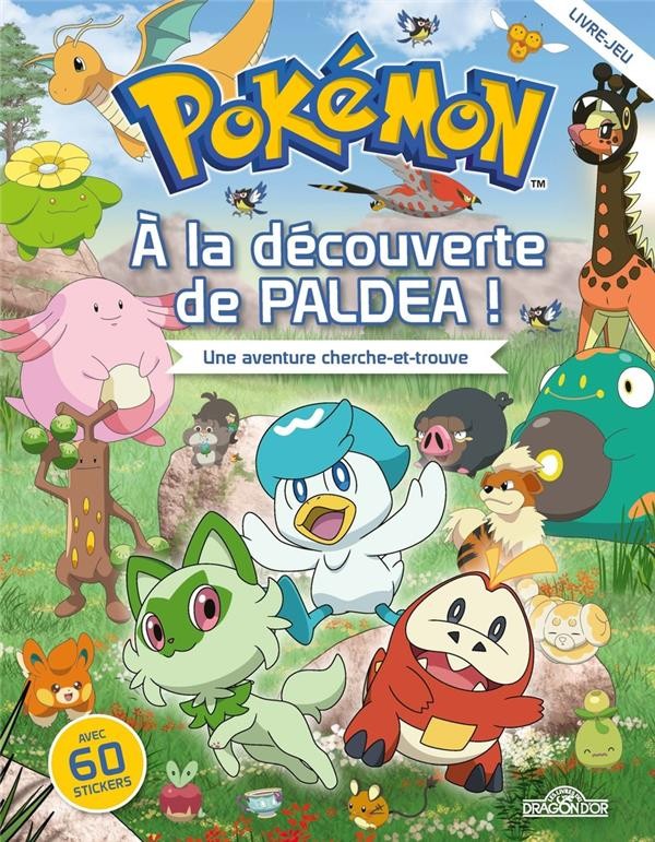 Pokémon - Pokédex en Stickers Paldea