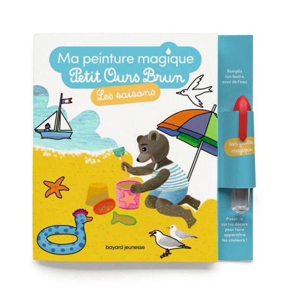 Petit Ours Brun : je dessine et j'efface les formes - Livres jeux et  d'activités