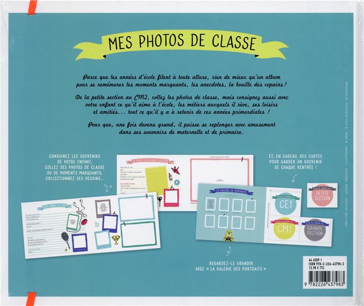 Album pour Photos de Classe