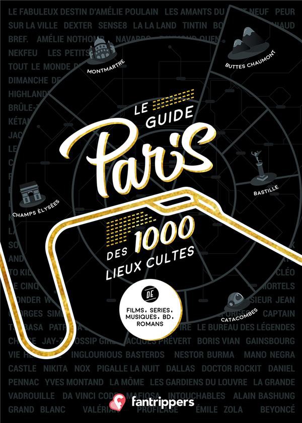 Le guide Paris des 1000 lieux cultes de films, series, musiques