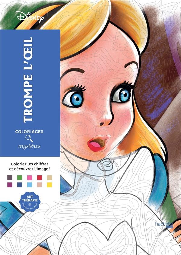 LIVRE DE COLORIAGE - Coloriages mystères Disney Hiver