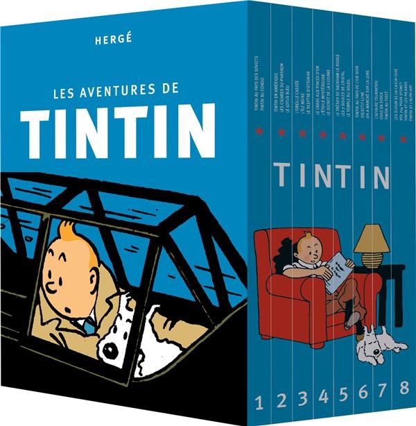 Les aventures de Tintin : coffret Intégrale Tomes 1 à 24