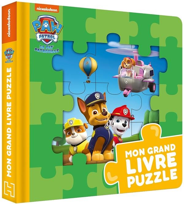 Sam le pompier ; mon grand livre puzzle