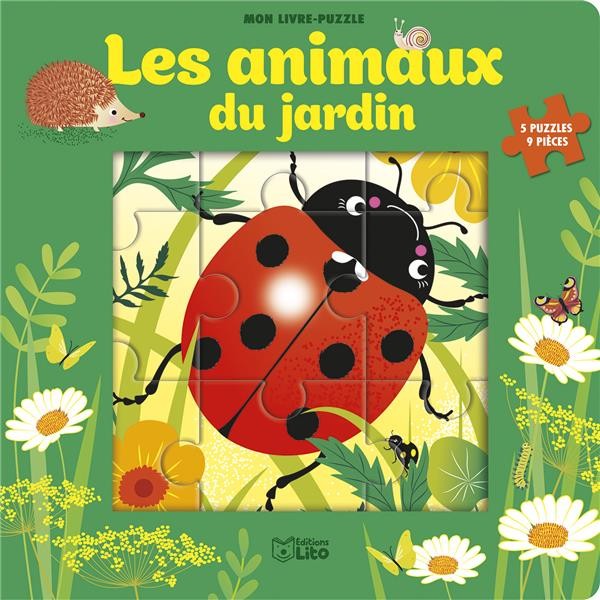 Mon livre puzzle 9 pièces “Les animaux de la mer” Editions Lito