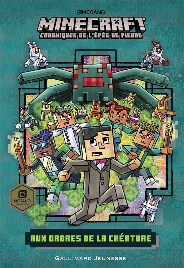 Minecraft officiel, les 8 livres de la série