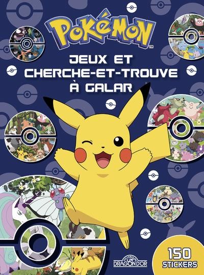 Pokémon : Pikachu : mon carnet de jeux et d'activités avec des