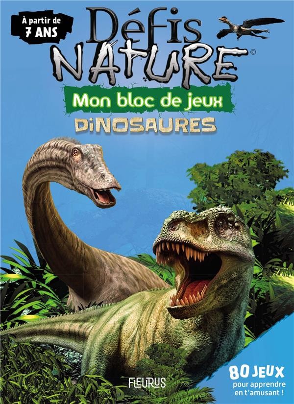Mon cahier de jeux - Dinosaures