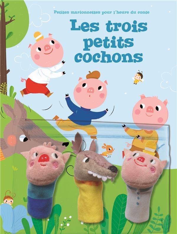 Marionnettes à Doigts Enfants - L'heure du Conte Jouets Animaux