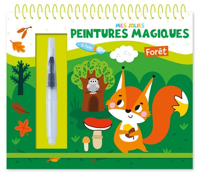 Pinceau magique : les animaux de la forêt