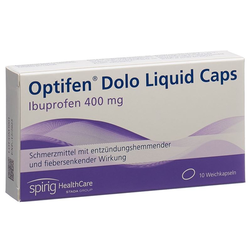 Optifen Dolo Liquid Caps 400 mg