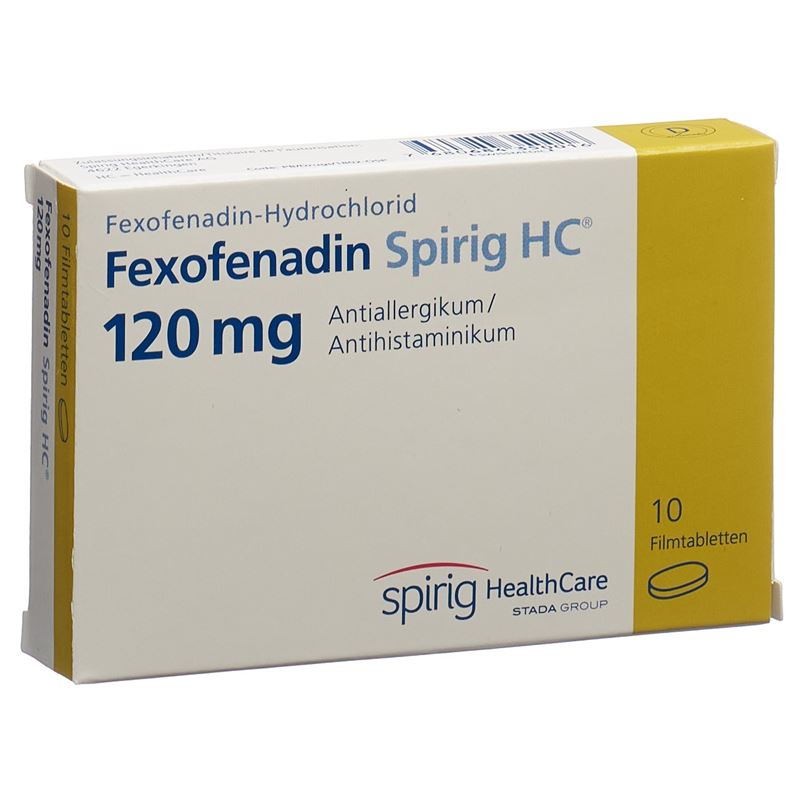 Fexofenadin Spirig HC 120 mg