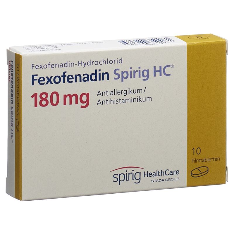Fexofenadin Spirig HC 180 mg