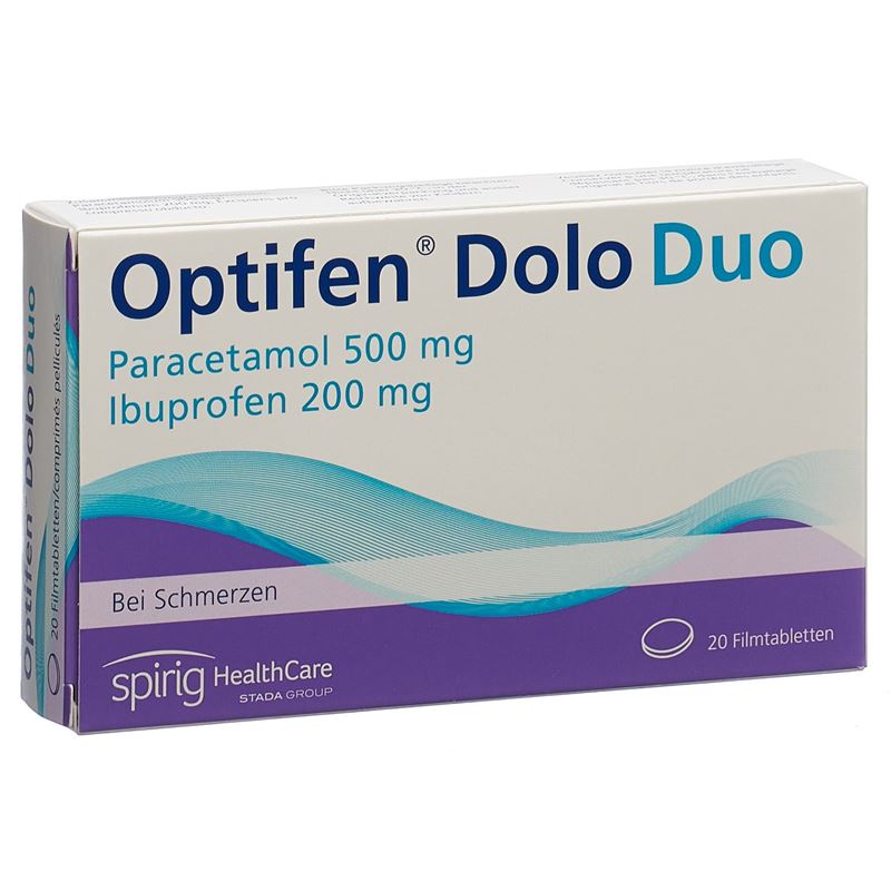 Optifen Dolo Duo 200mg / 500 mg