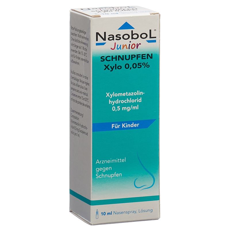 Nasobol Junior Schnupfen Xylo 0.05%