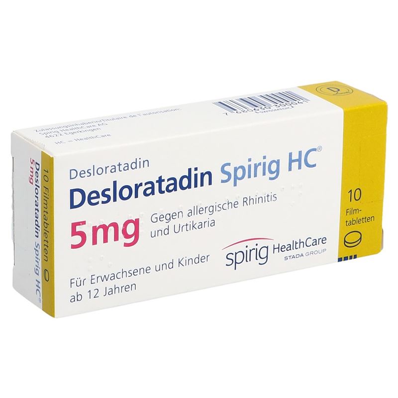 Desloratadin Spirig HC 5 mg