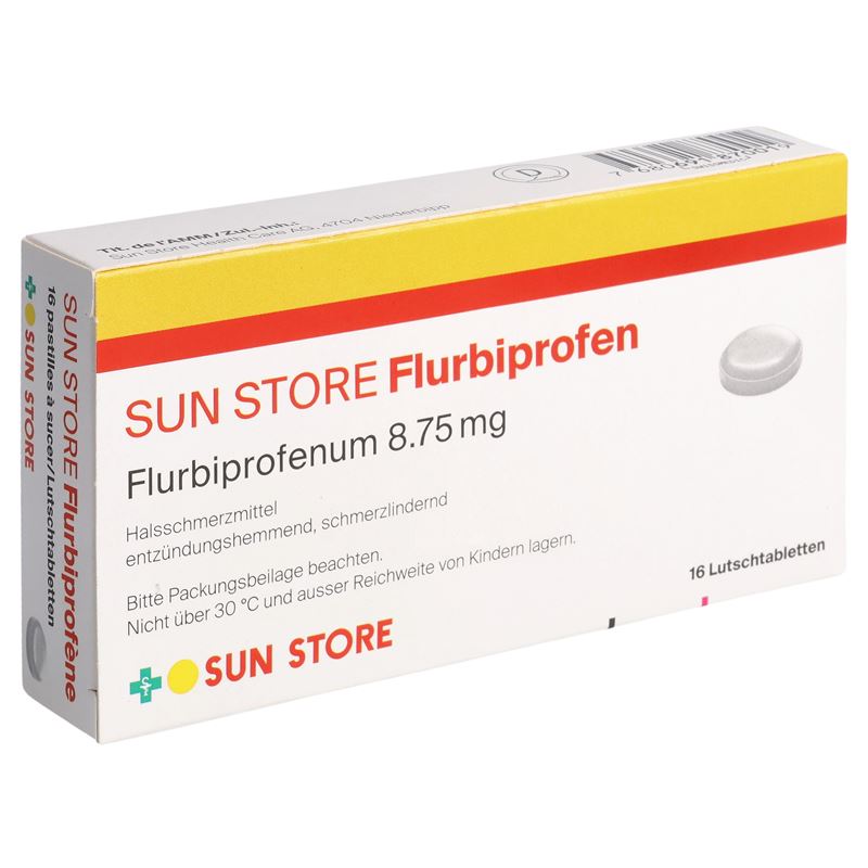 SUN STORE Flurbiprofen 8.75 mg