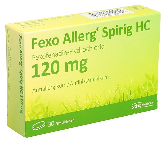 Fexo Allerg Spirig HC 120 mg
