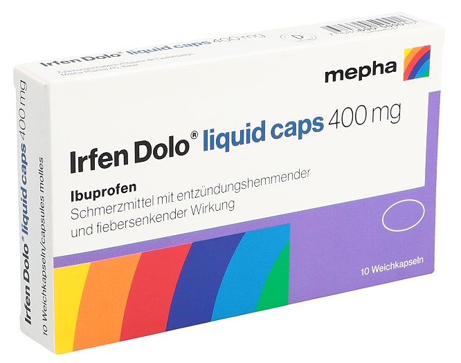 Irfen Dolo liquid caps 400 mg