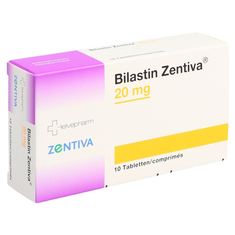 Bilastin Zentiva 20 mg