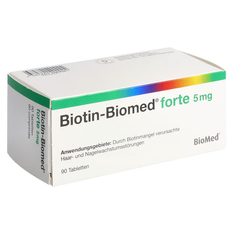 Biotin-Biomed forte 5 mg