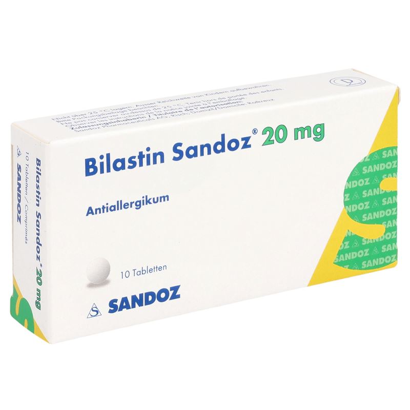 Bilastin Sandoz 20 mg
