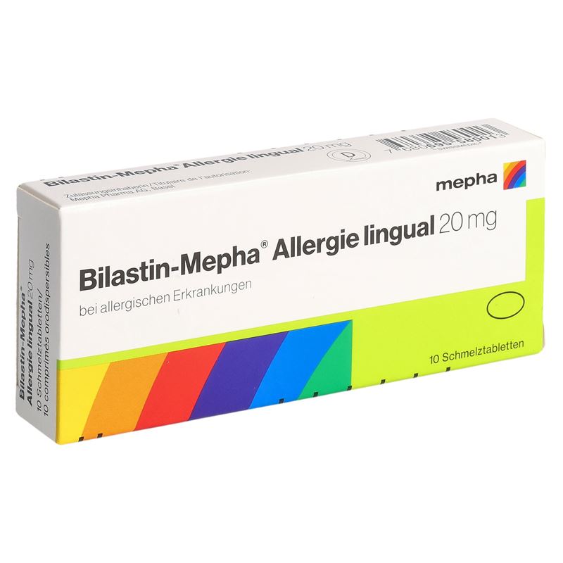Bilastin-Mepha Allergie lingual 20 mg