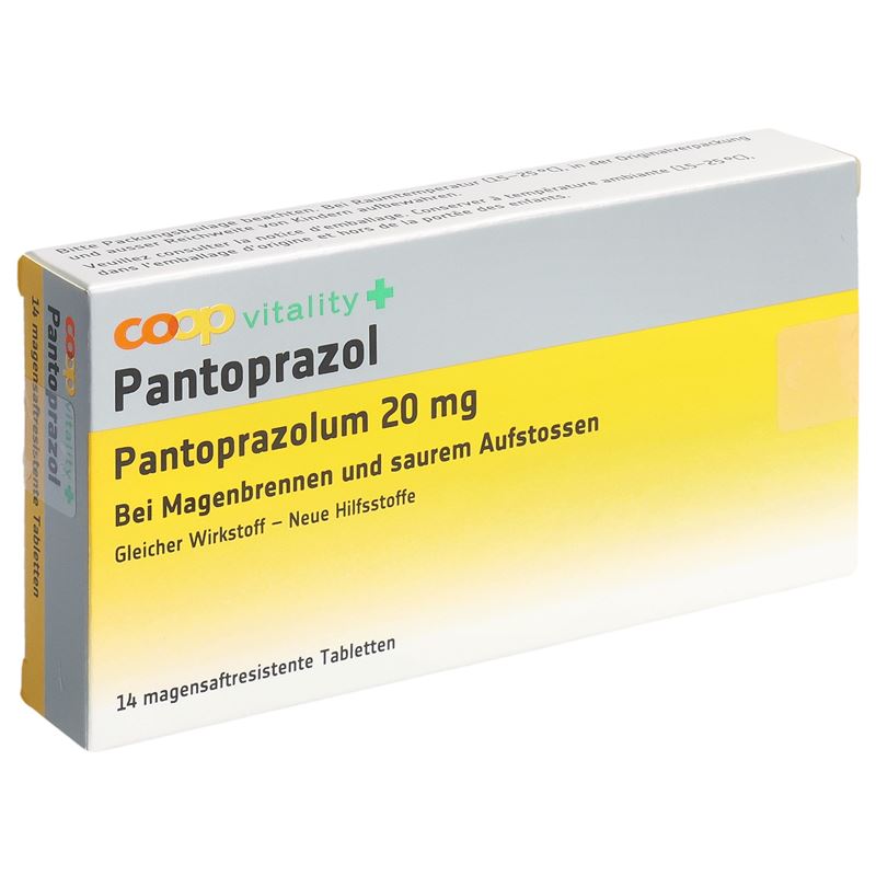 Coop Vitality Pantoprazol 20 mg