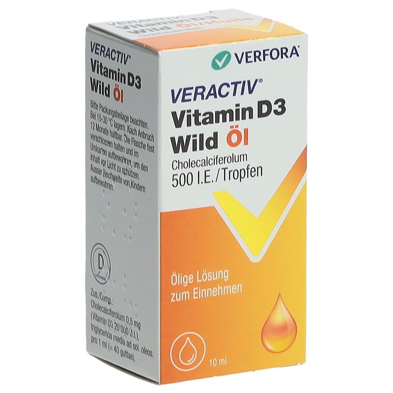Veractiv Vitamin D3 Wild Huile