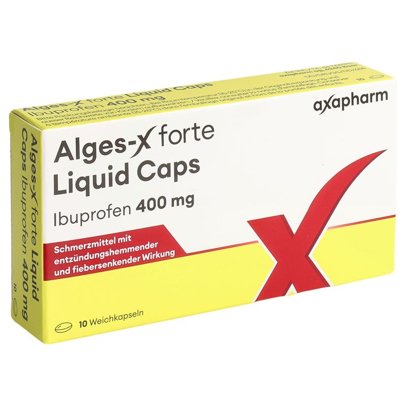 Alges-X forte Liquid Caps 400 mg