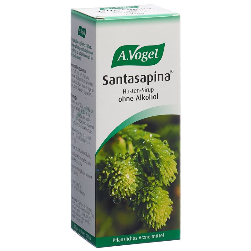 Santasapina Hustensirup ohne Alkohol