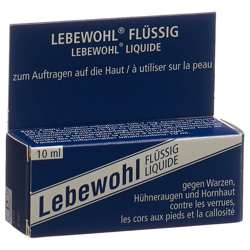 Lebewohl flüssig
