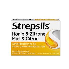 Strepsils Honig & Zitrone