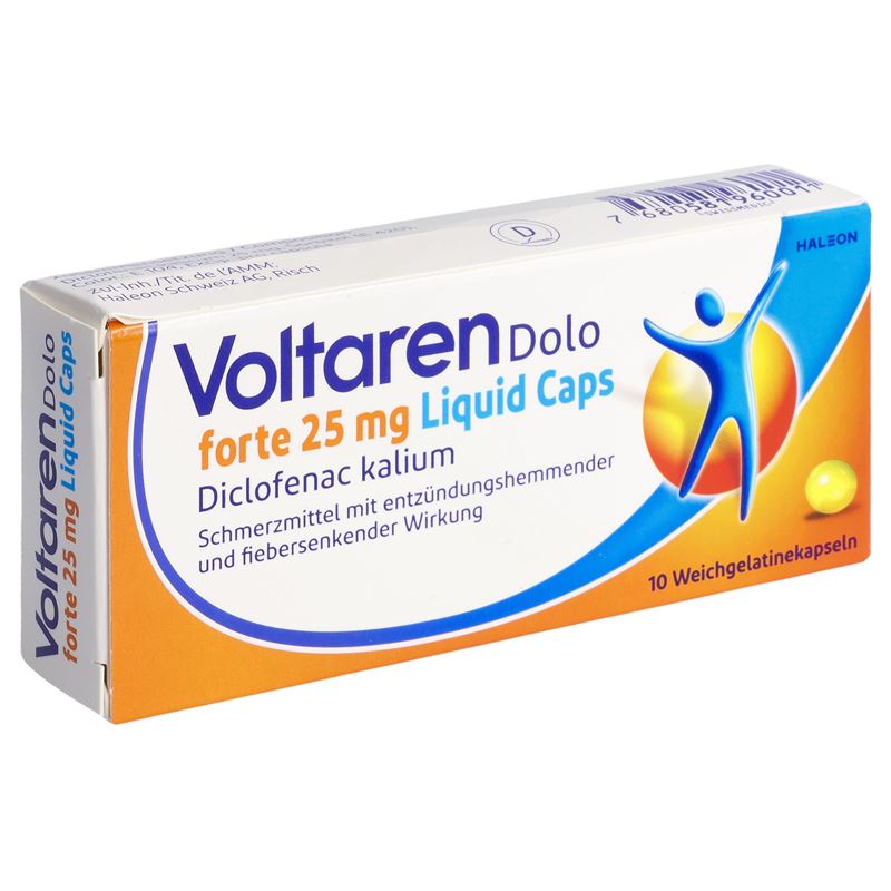 Voltaren Dolo forte 25 mg Liquid Caps
