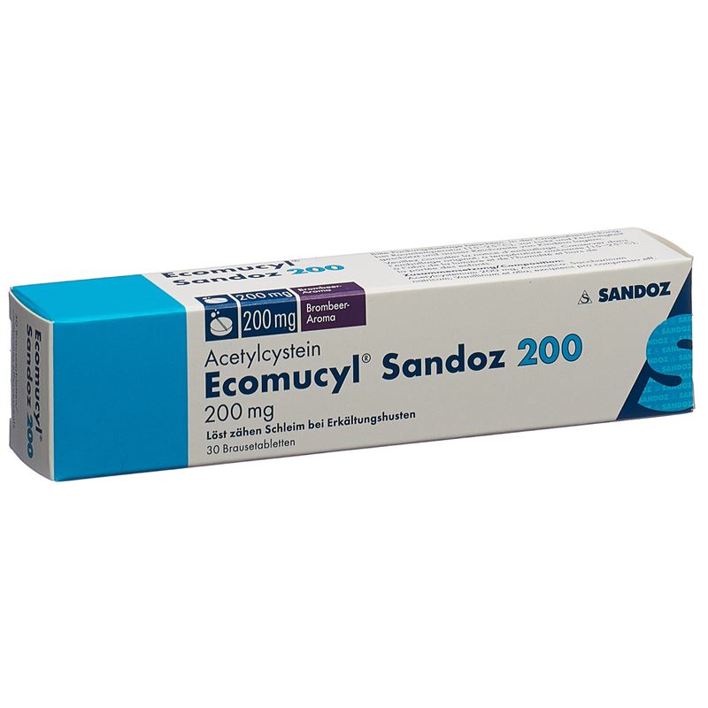Ecomucyl Sandoz 200 mg