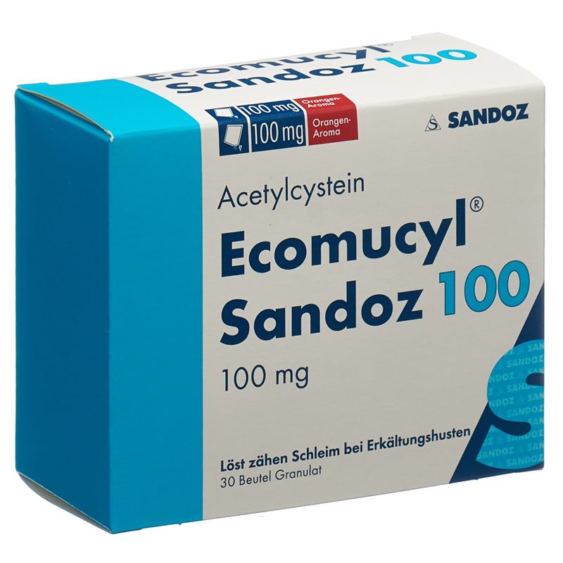 Ecomucyl Sandoz 100 mg