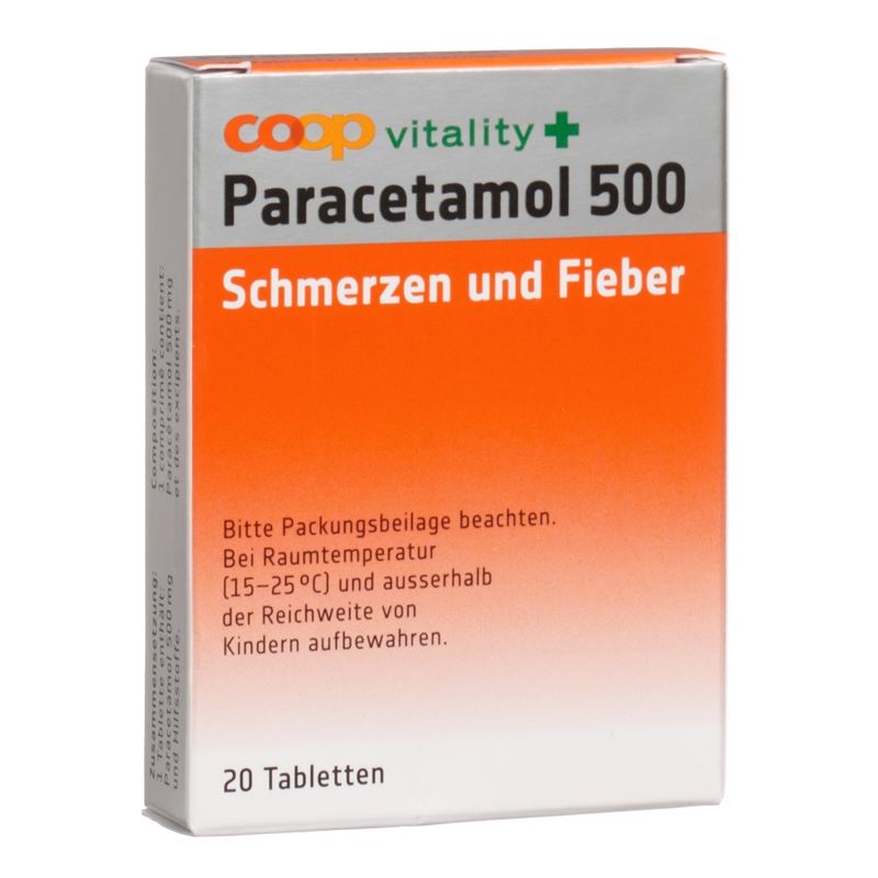 Coop Vitality Paracetamol 500