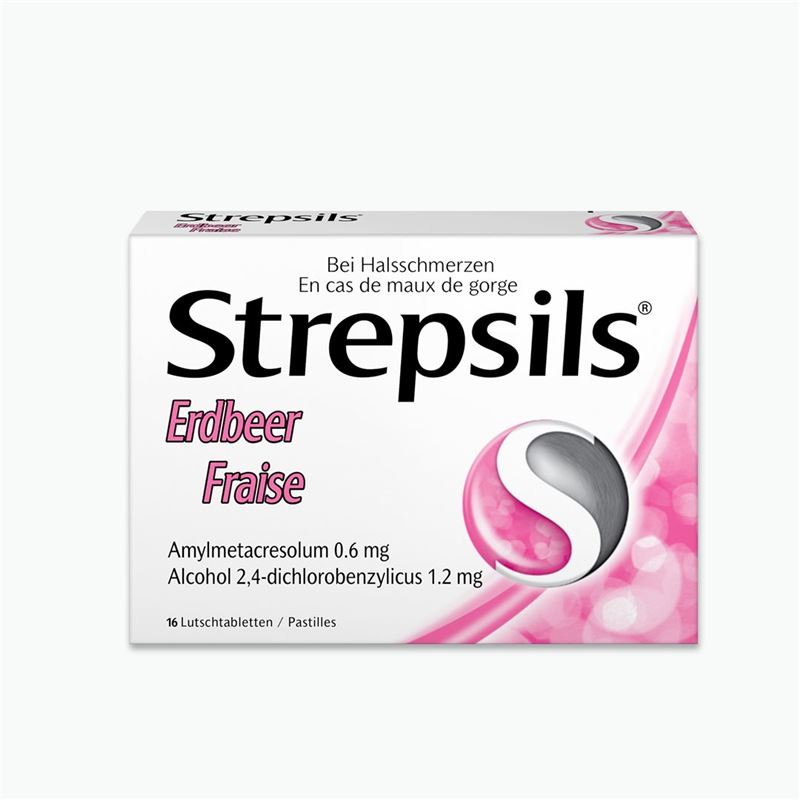 Strepsils Erdbeer
