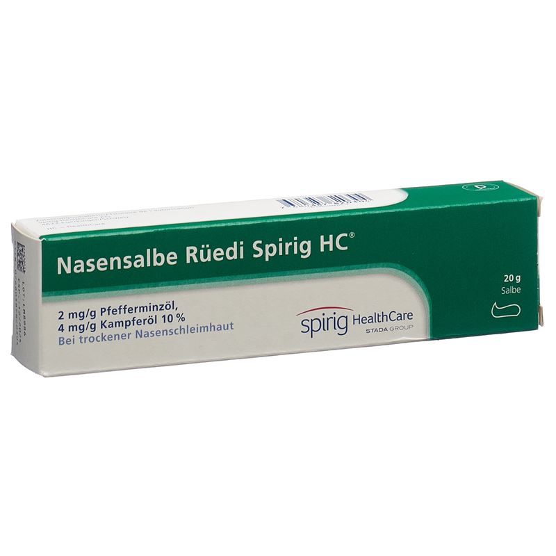 Nasensalbe Rüedi Spirig HC