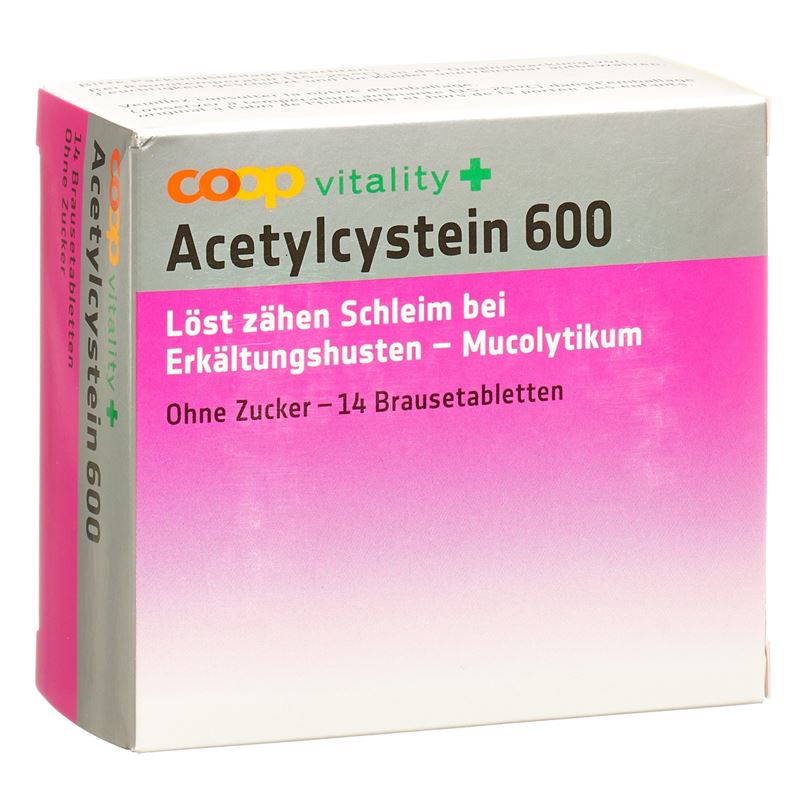 Coop Vitality Acetylcystein 600