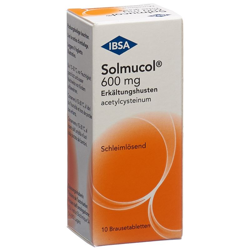Solmucol 600 tosse grassa