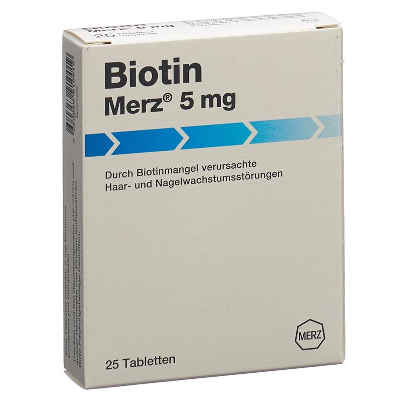 Biotin Merz 5 mg