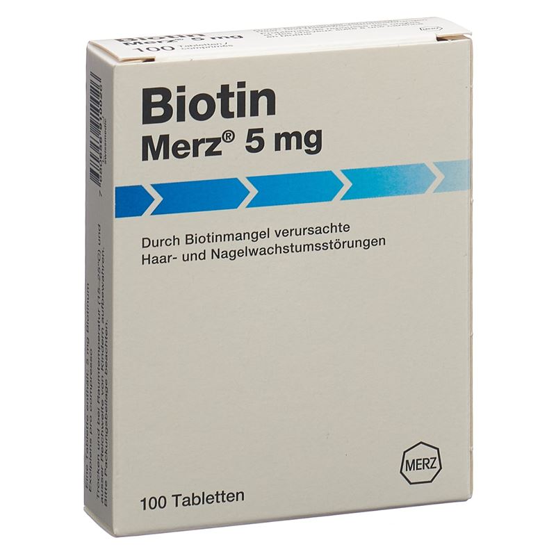 Biotin Merz 5 mg