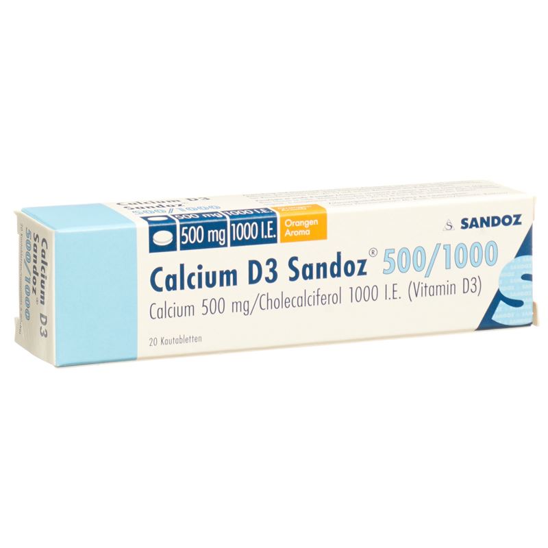 Calcium D3 Sandoz 500/1000