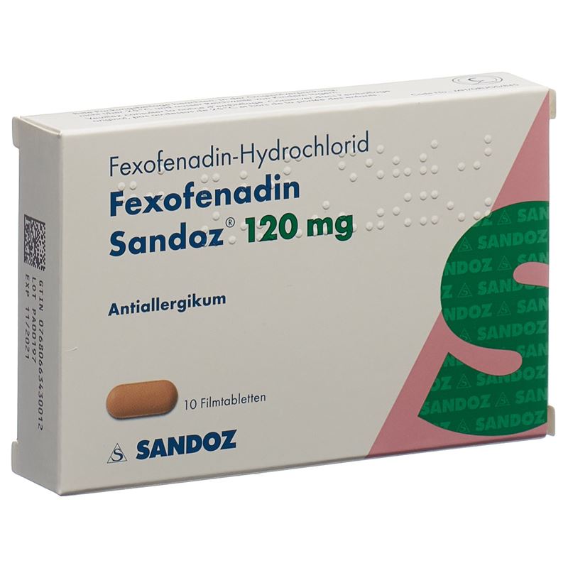 Fexofenadin Sandoz 120 mg