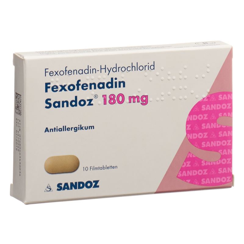 Fexofenadin Sandoz 180 mg