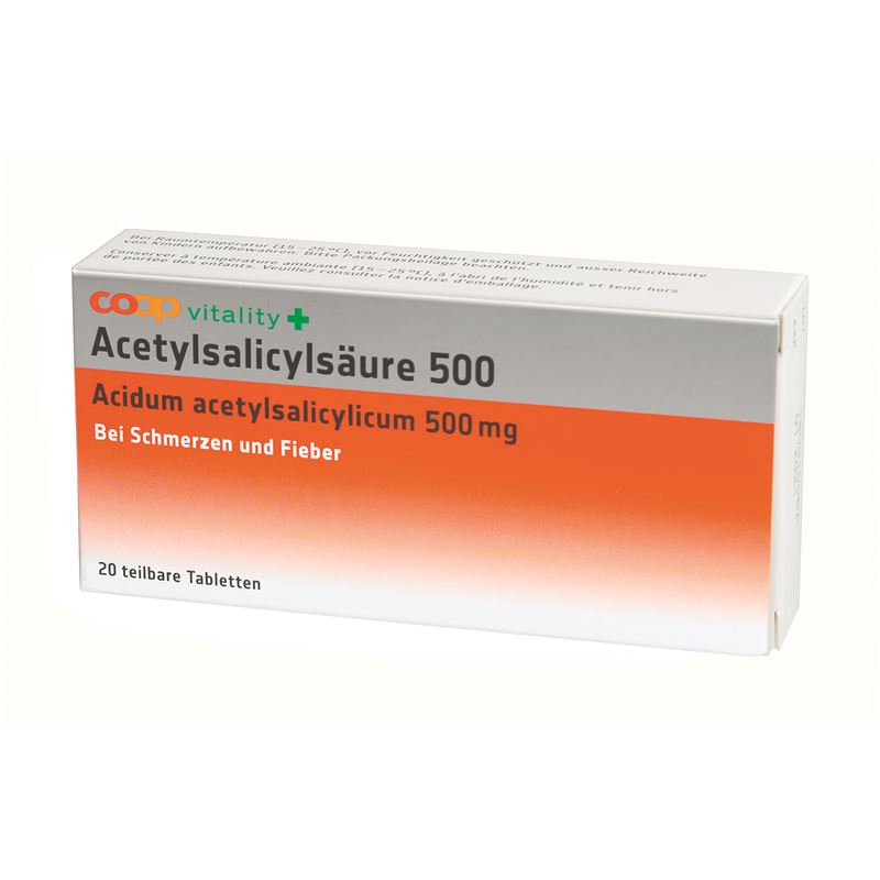 Coop Vitality Acetylsalicylsäure 500