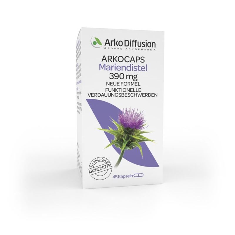 Arkocaps Chardon Marie 390 mg nouvelle formule
