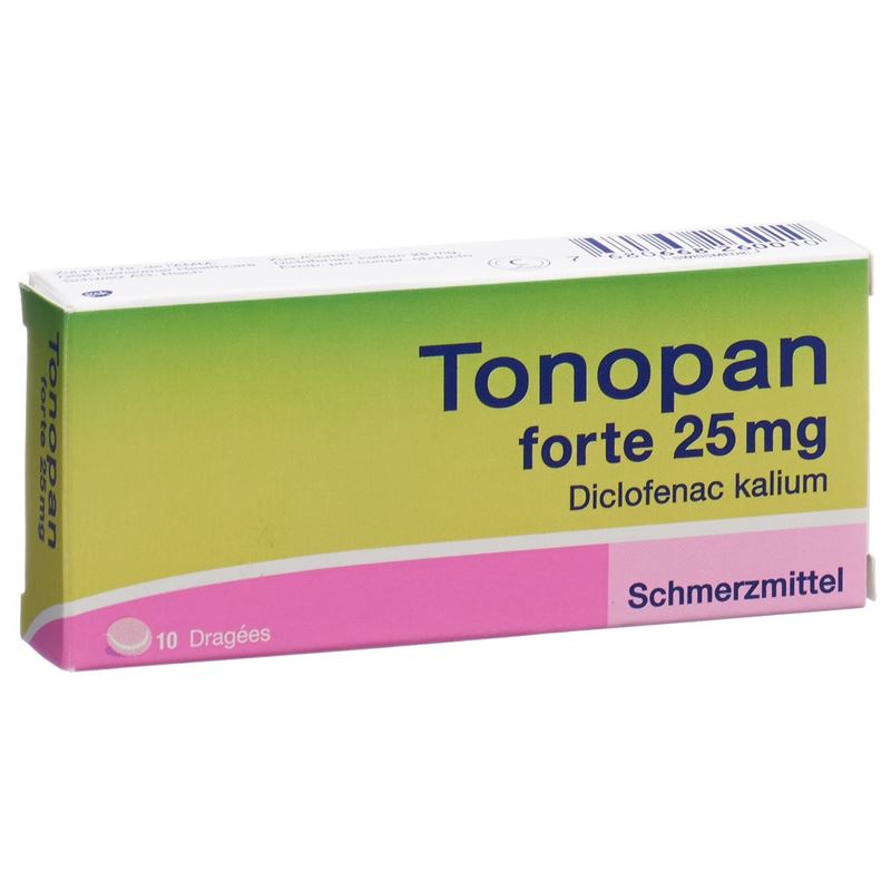 Tonopan forte 25 mg