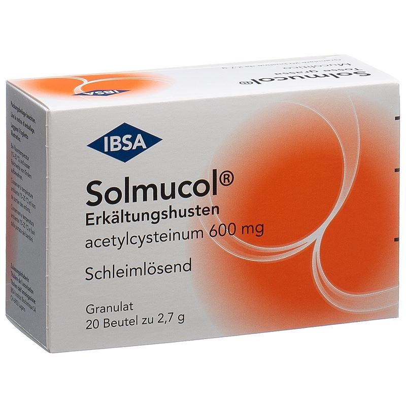 Solmucol 600 tosse grassa
